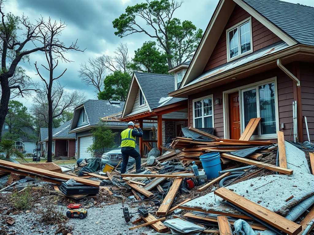 Storm and Natural Disaster Damage Cleanup
